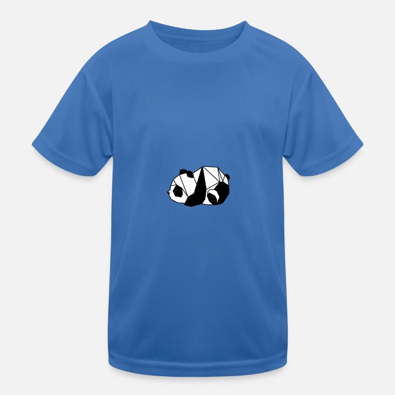 Panda couché T-shirt sport Enfant