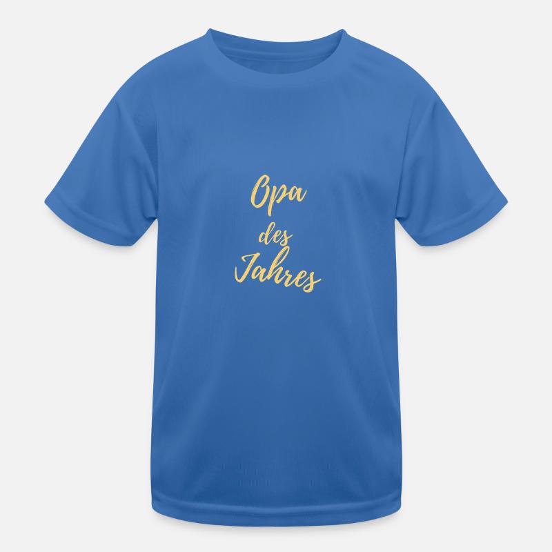 oma opa Kinder Funktions-T-Shirt