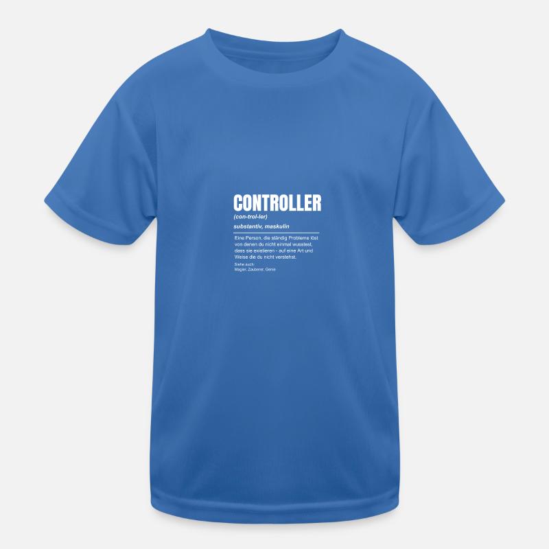 Finanz Controller Rechnungswesen Beruf Idee Kinder Funktions-T-Shirt
