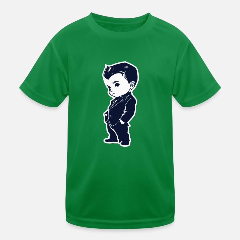 Der Coole Junge Kinder Funktions-T-Shirt