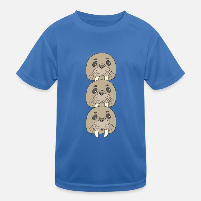 Walrus Triple Pack Kids Functional T-Shirt