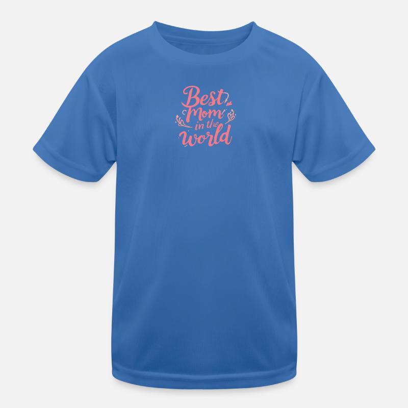 Herzige Muttertagsbotschaft Kinder Funktions-T-Shirt