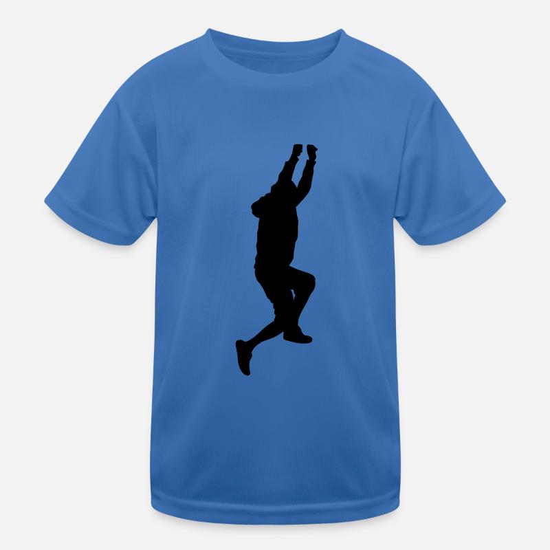 Mann Körper Silhouette Vektor-Design Kinder Funktions-T-Shirt