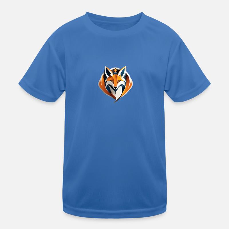 Fox - Kids Functional T-Shirt - royal blue