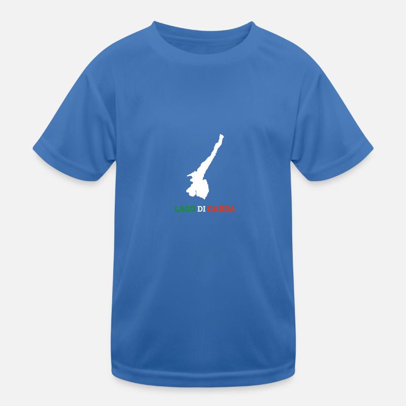 Lac de Garde Lago Di Garda Cadeau de Vacances T-shirt sport Enfant