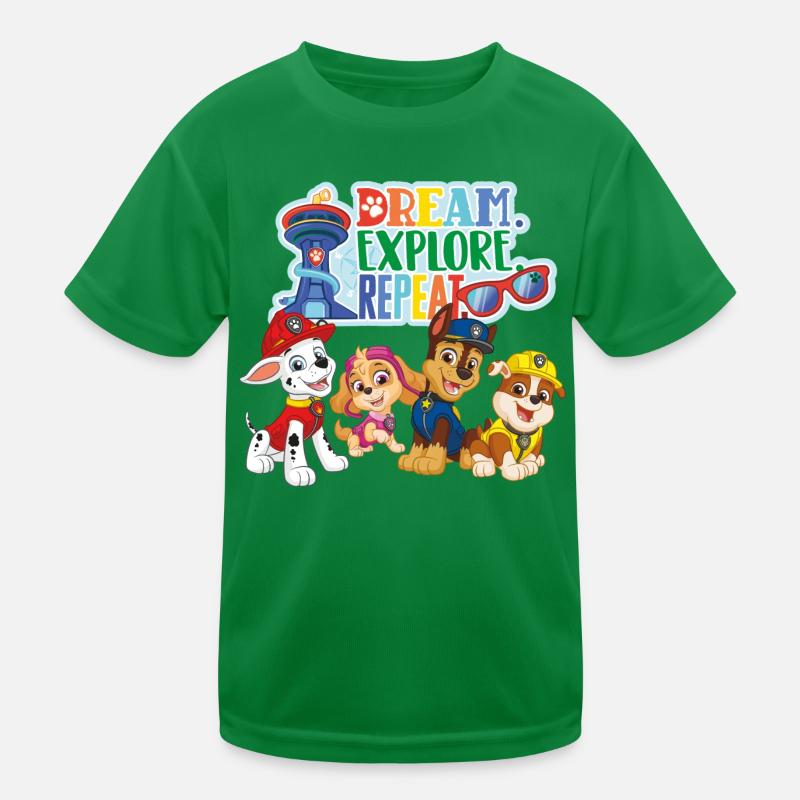 Paw Patrol Dream Explore Repeat Kinder Funktions-T-Shirt