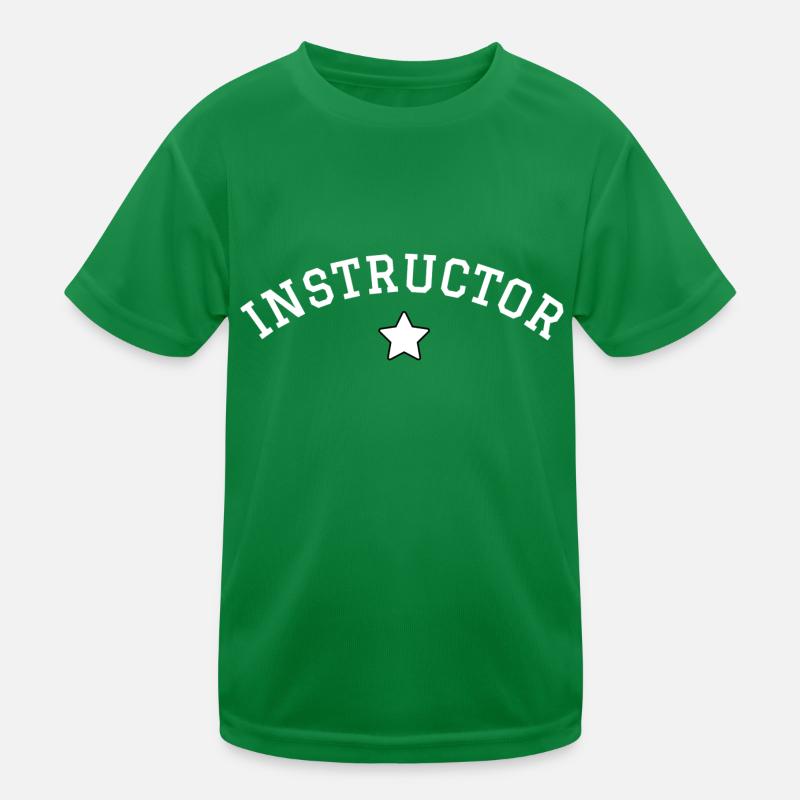 Instructor Kinder Funktions-T-Shirt