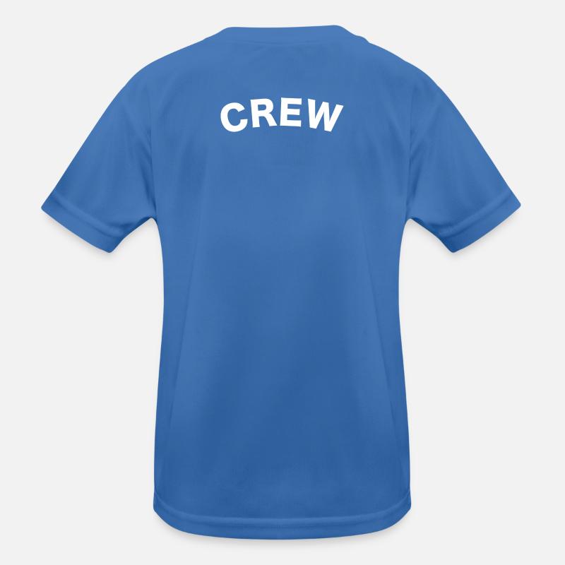 Logo de l’équipage Blanc T-shirt sport Enfant