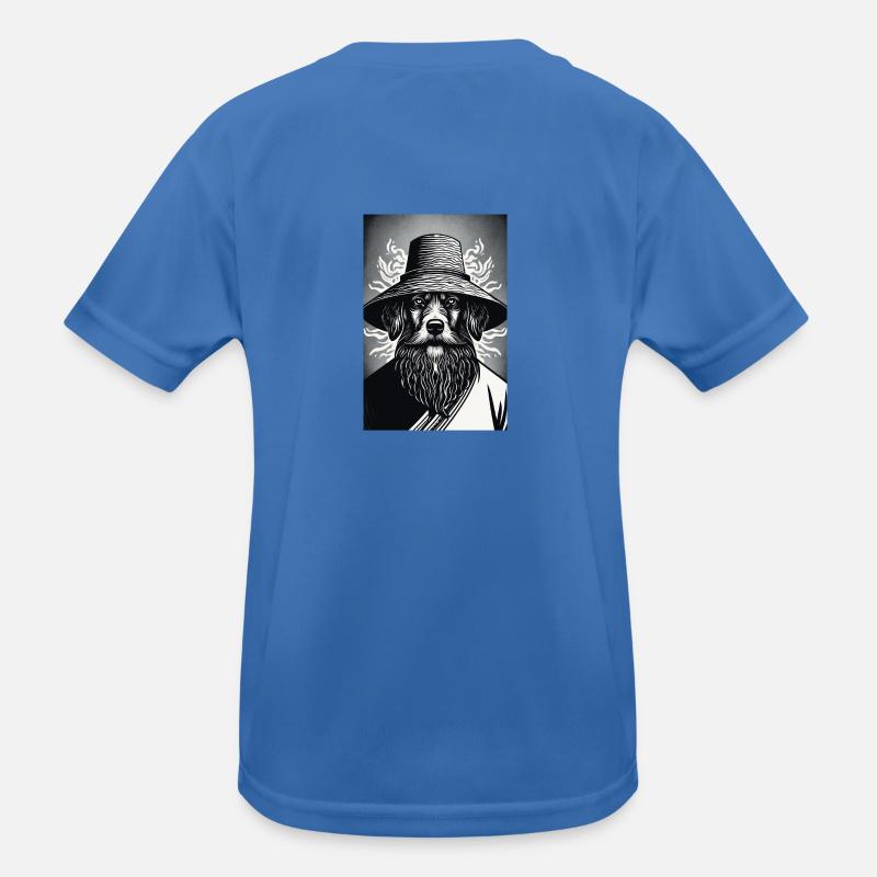 Der wachsame Hund Kinder Funktions-T-Shirt