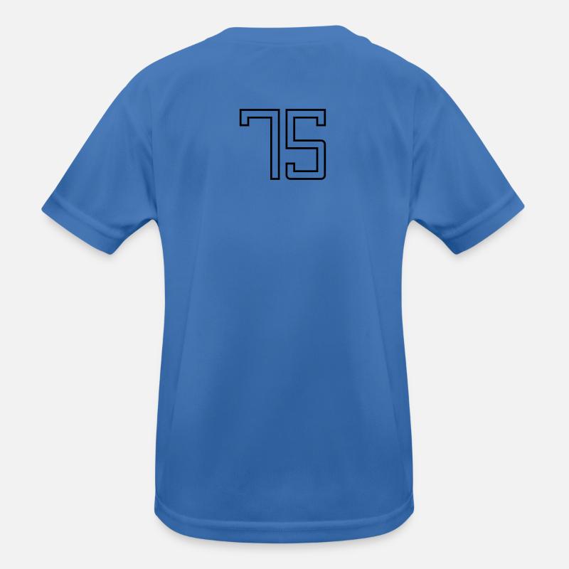 Numéro 75 (Style Université) T-shirt sport Enfant