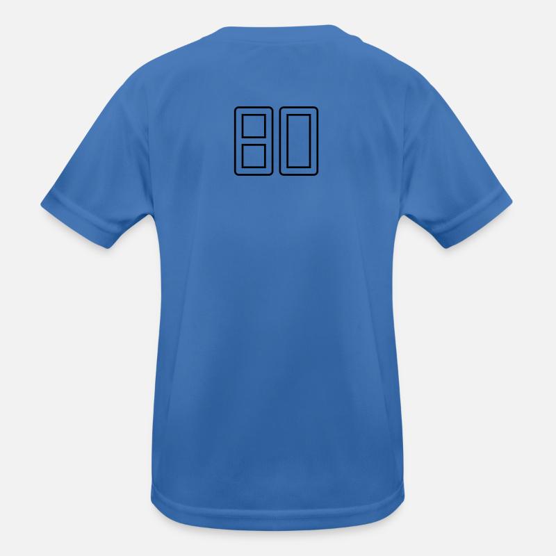 Numéro 80 (Style Université) T-shirt sport Enfant