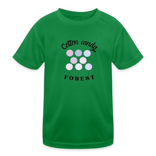 Cotton Candy Forest - Maglietta sportiva per bambini