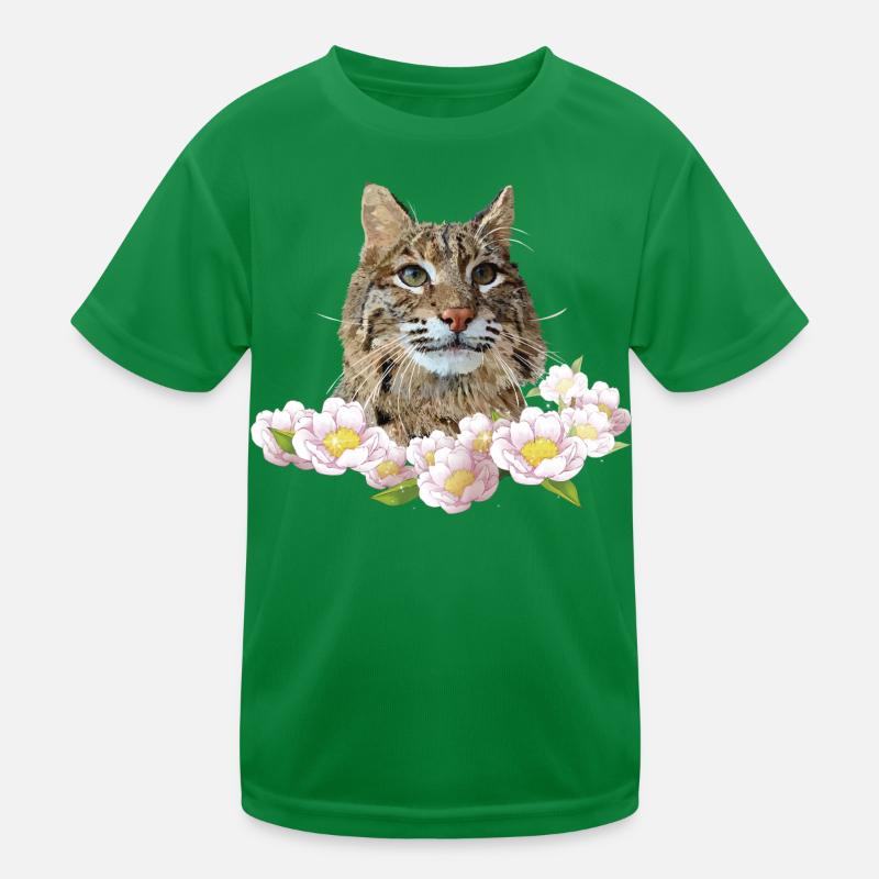 Luchs Kinder Funktions-T-Shirt