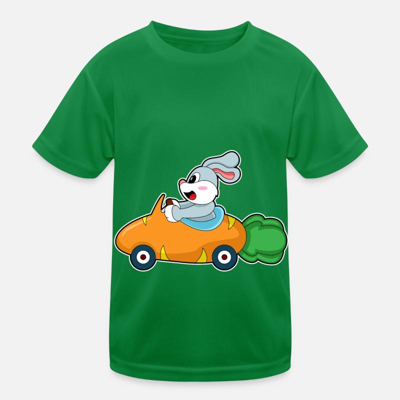 Voiture de carotte de lapin T-shirt sport Enfant