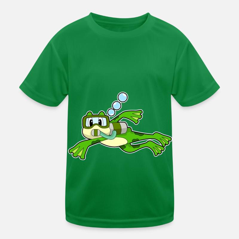 Bouteille d’oxygène Frog Diver T-shirt sport Enfant