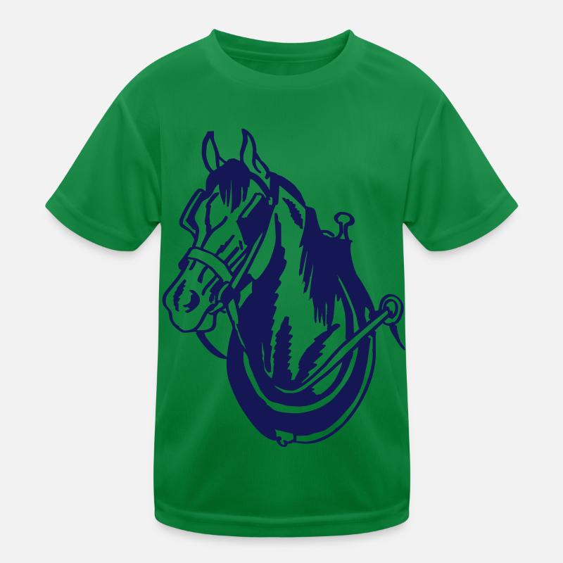 Cheval de trait T-shirt sport Enfant