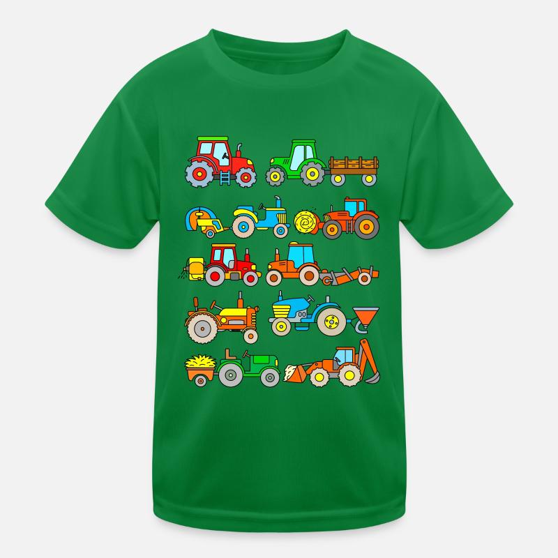 tracteurs T-shirt sport Enfant