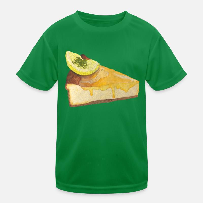 Lemon cake cheesecake Kids Functional T-Shirt