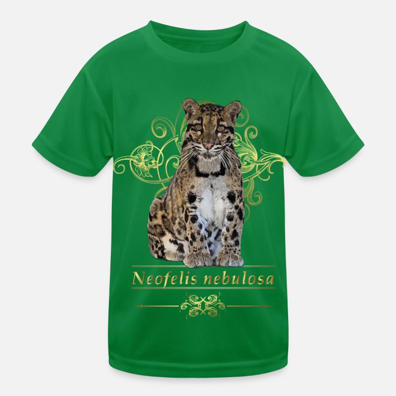 The Clouded Leopard Kids Functional T-Shirt