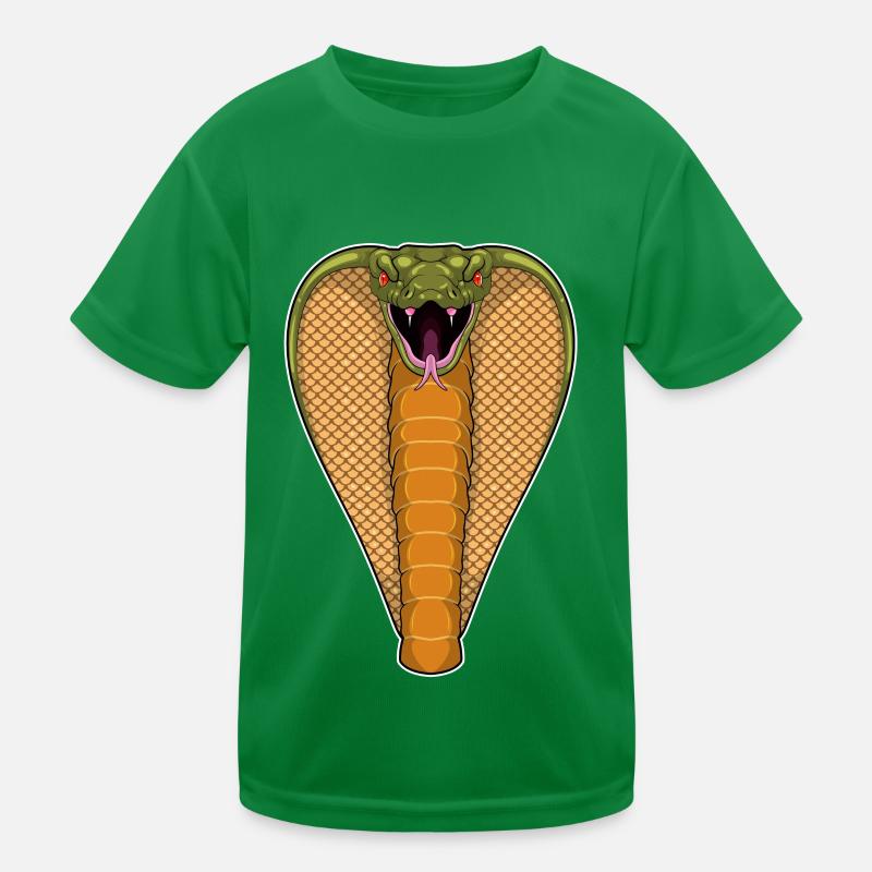 Serpent Cobra T-shirt sport Enfant