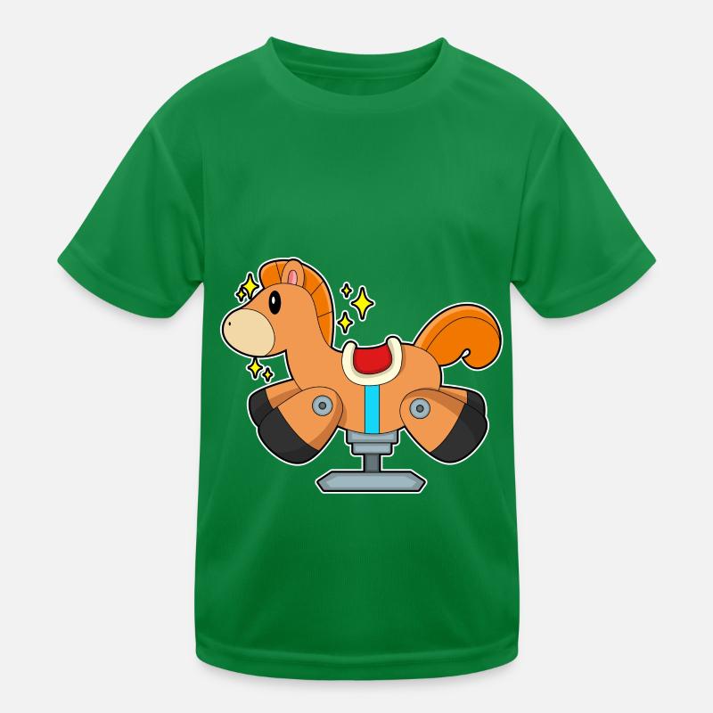Cheval à bascule T-shirt sport Enfant