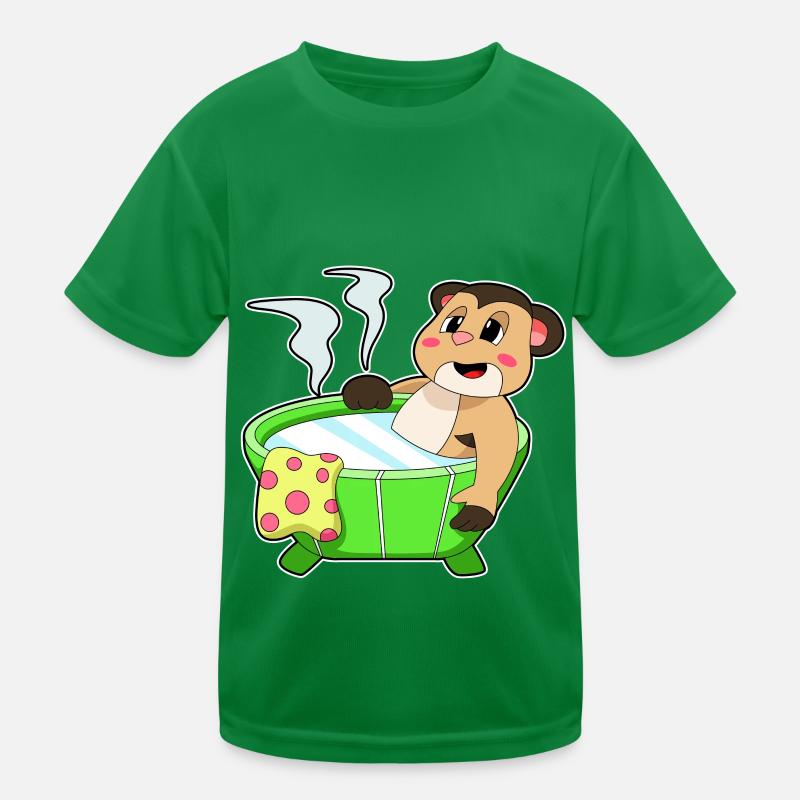 Suricates se baignant dans la baignoire T-shirt sport Enfant
