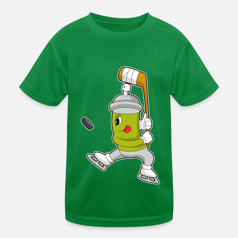 Eisspray Eishockey Eishockeyschläger Kinder Funktions-T-Shirt