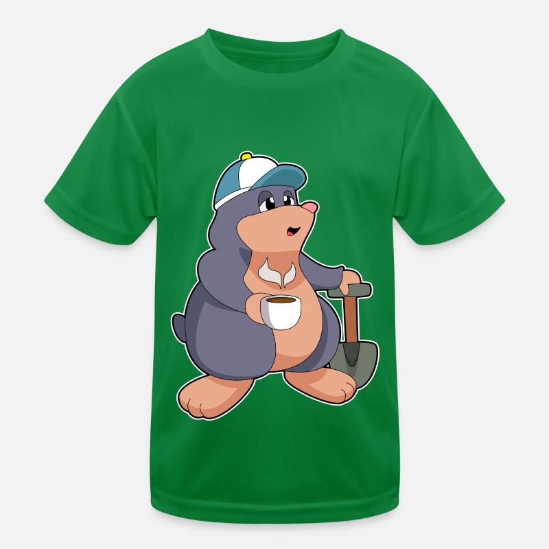 Mole Shovel Café T-shirt sport Enfant