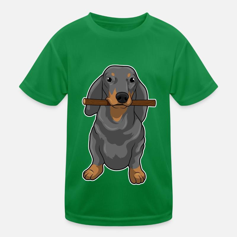 Teckel Stock T-shirt sport Enfant