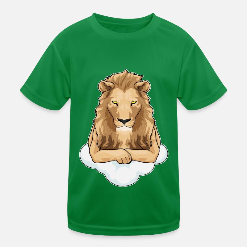 Leo Clouds Kids Functional T-Shirt