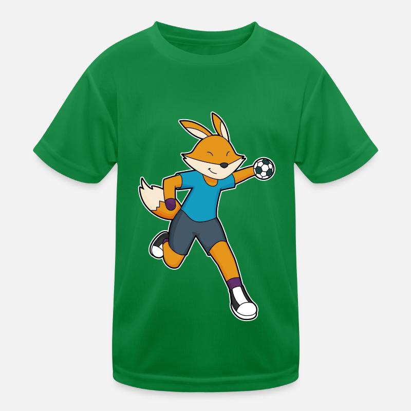 Fuchs Handballeur Handball Handball T-shirt sport Enfant