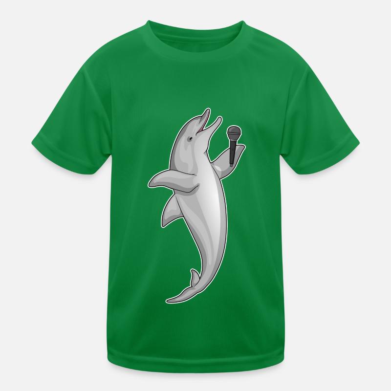 Delfin Singer Microphone T-shirt sport Enfant