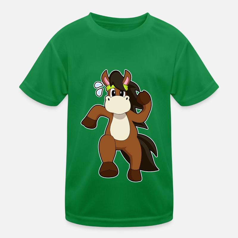 Galop à cheval T-shirt sport Enfant