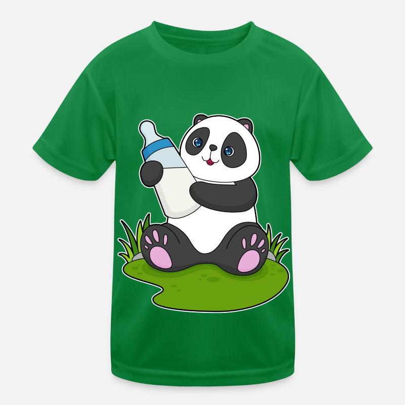 Bouteille de lait Panda T-shirt sport Enfant