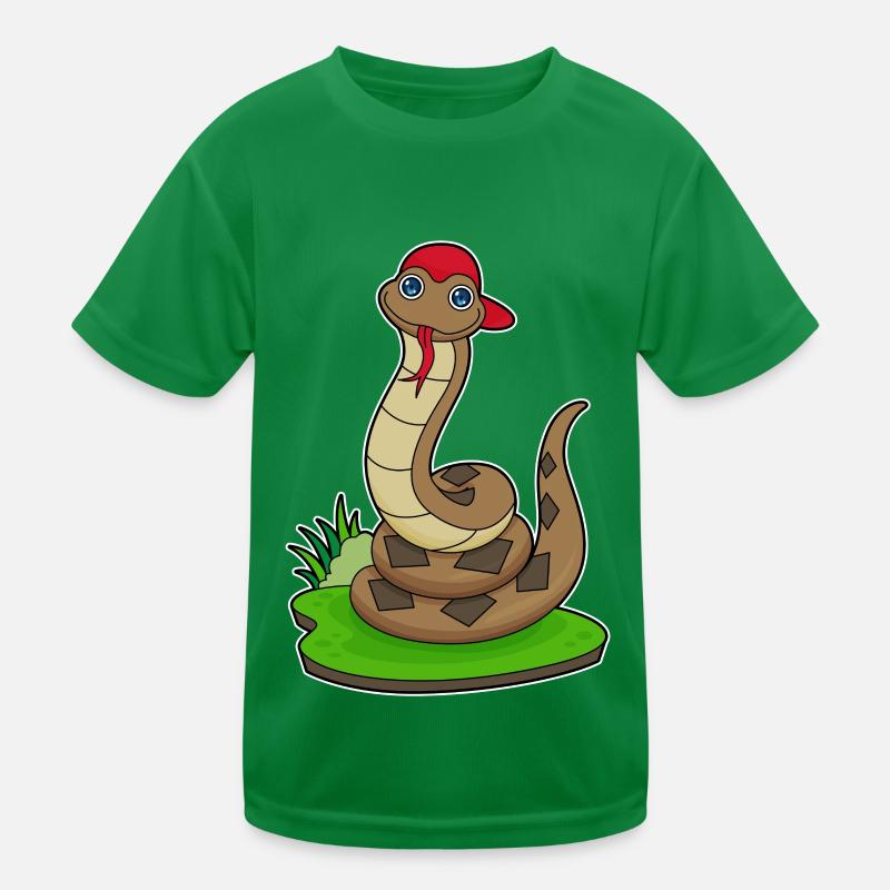 Snake Cap Kids Functional T-Shirt
