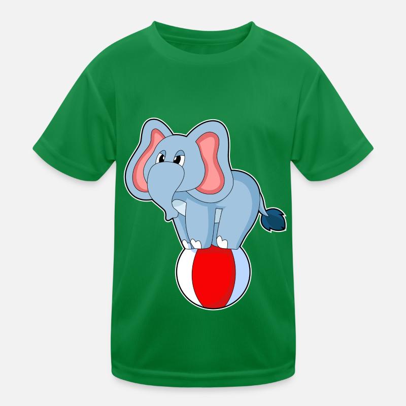 Cirque des éléphants T-shirt sport Enfant