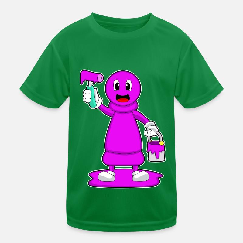 Pièce d’échecs Pion Peintre d’échecs T-shirt sport Enfant