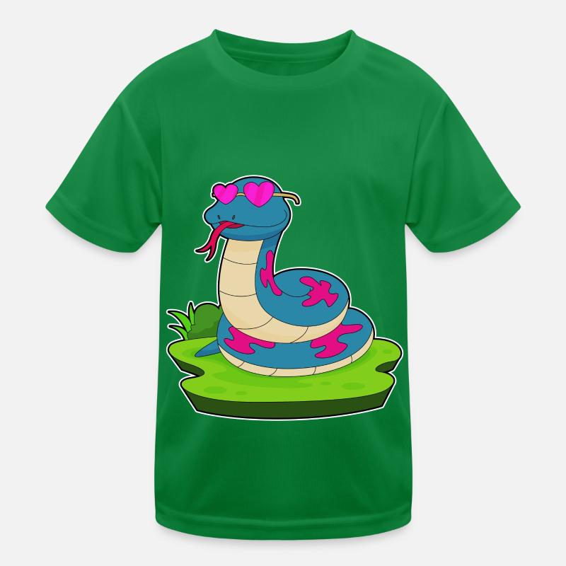 Lunettes serpent T-shirt sport Enfant