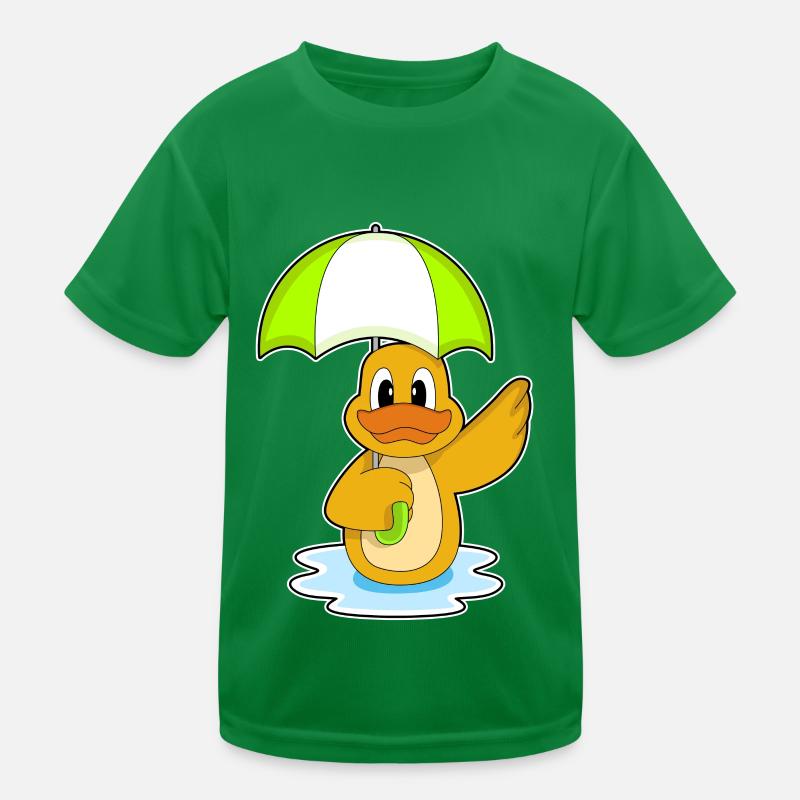 Parapluie de canard T-shirt sport Enfant