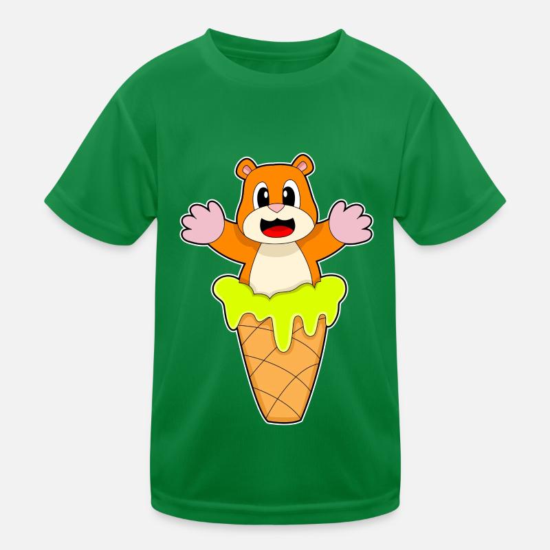 Hamster Waffeleis Kinder Funktions-T-Shirt