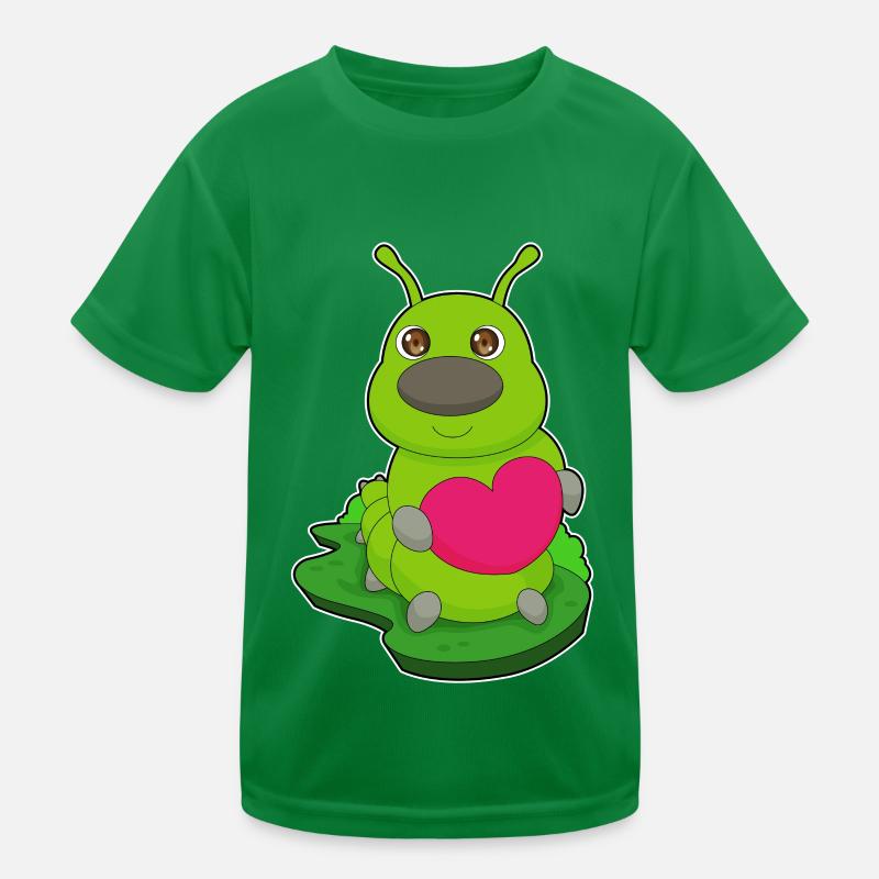 Cœur de chenille T-shirt sport Enfant