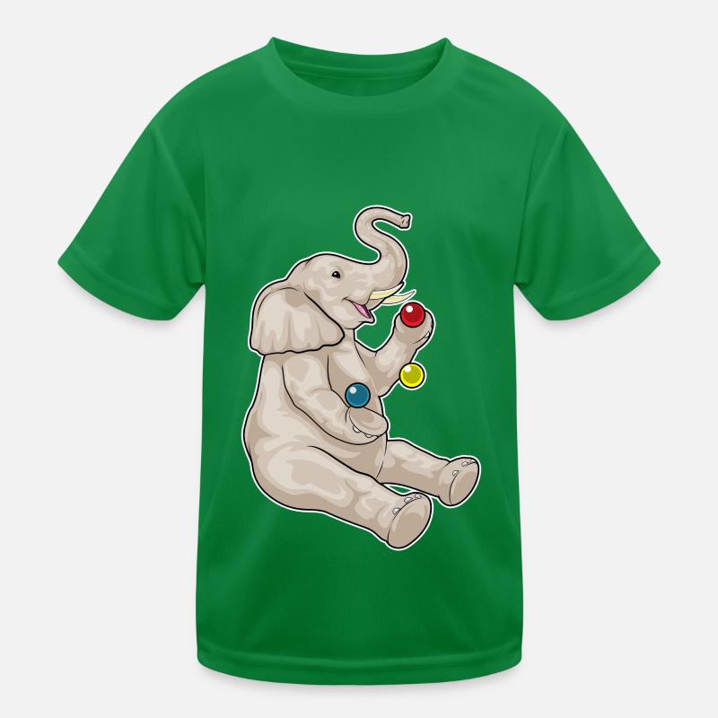 Jongleur éléphant jongleur T-shirt sport Enfant