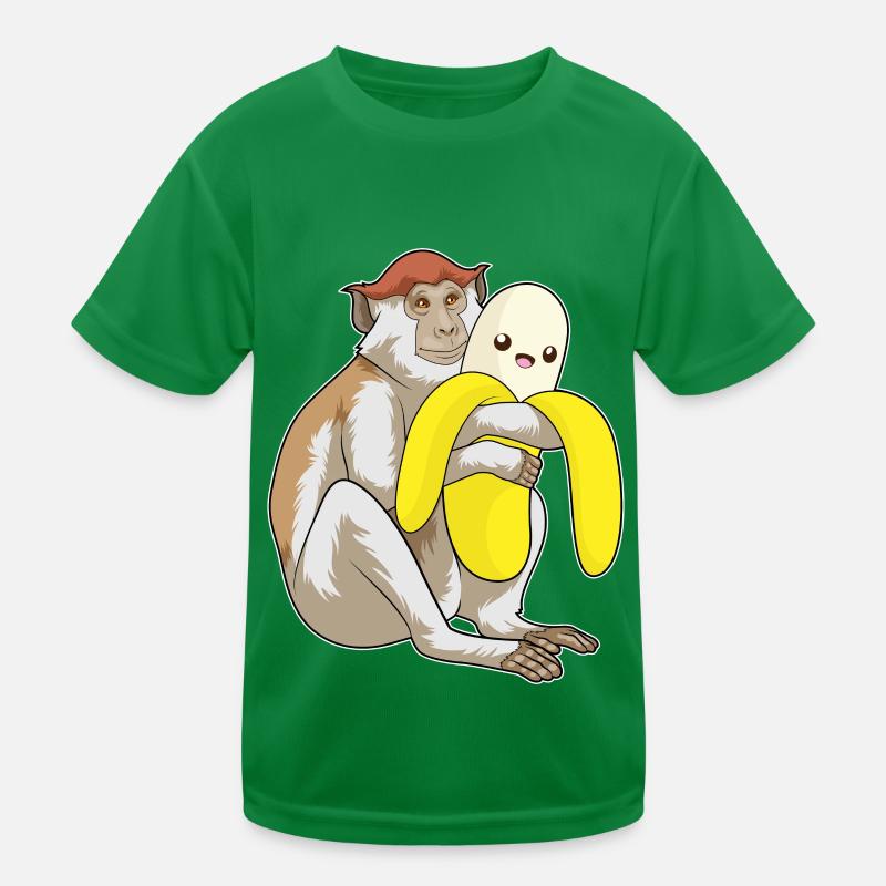 Singe Peluche T-shirt sport Enfant