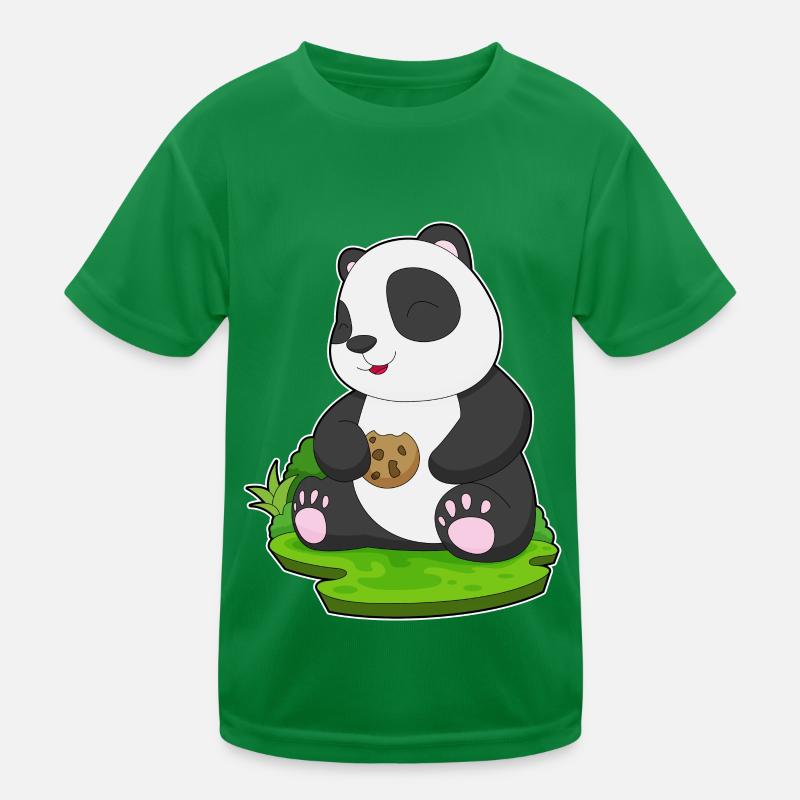 Biscuit Panda T-shirt sport Enfant