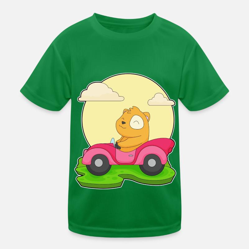 Hamster Auto Kinder Funktions-T-Shirt