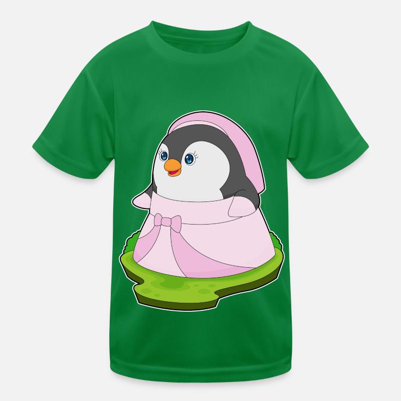 Pingouin mariée robe de mariage T-shirt sport Enfant
