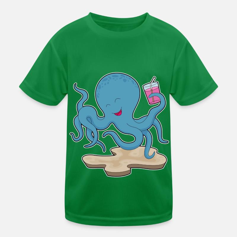 Octopus juice Kids Functional T-Shirt
