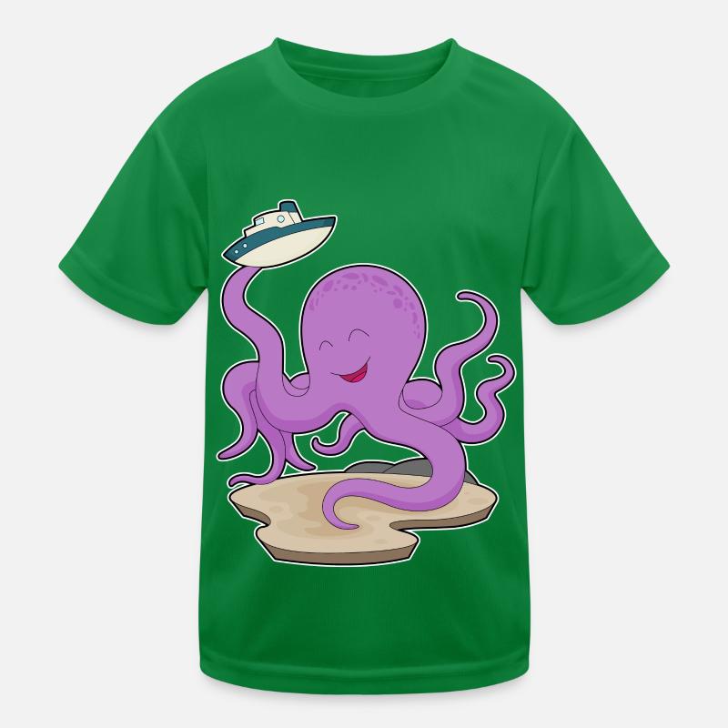 Bateau jouet Octopus T-shirt sport Enfant