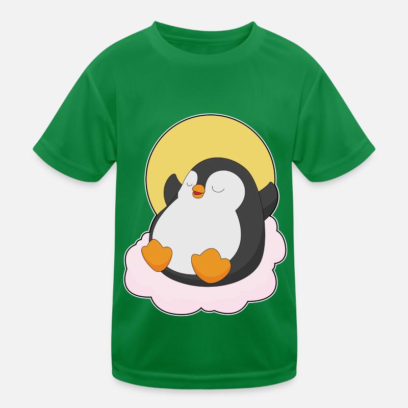Nuages de pingouins T-shirt sport Enfant