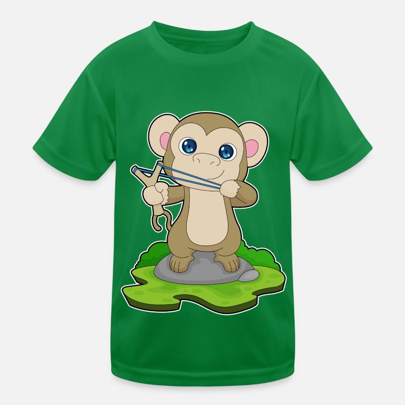 Fronde de singe T-shirt sport Enfant
